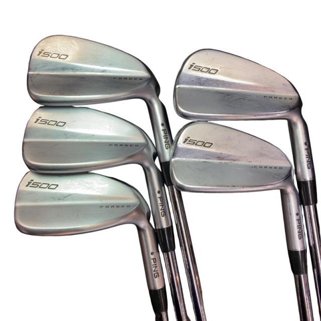 【中古】 ピン i500 5S アイアンセット IR NS PRO ZELOS 7 (フレックスS) メンズ 男性用 右利き 右用 Cランク ゴルフクラブ