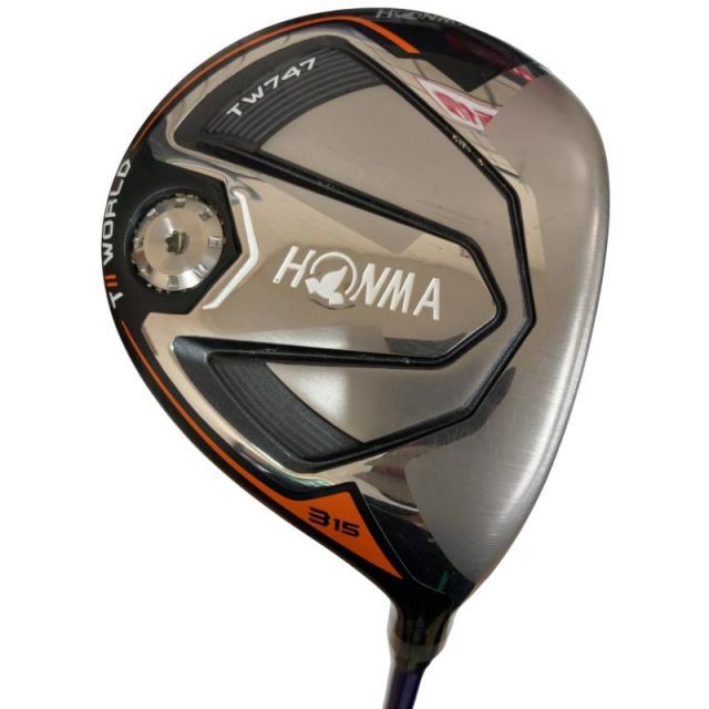 【中古】 本間ゴルフ TOUR WORLD TW747 3W フェアウェイウッド FW VIZARD FP-6 (フレックスS) メンズ 男性用 右利き 右用 Cランク ゴルフクラブ