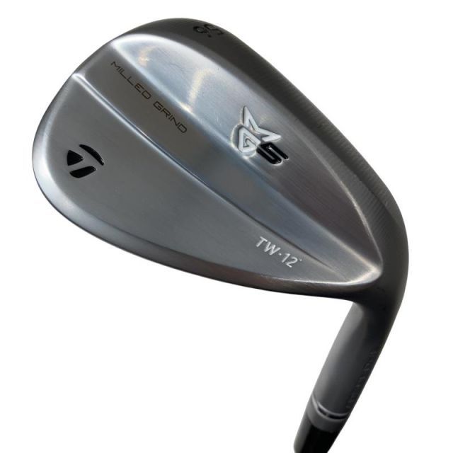 【中古】 テーラーメイド Taylor Made MILLED GRIND 5 56°/12°TW ウェッジ WG 純正特注シャフト (フレックスX) メンズ 男性用 右利き 右用 Cランク ゴルフクラブ