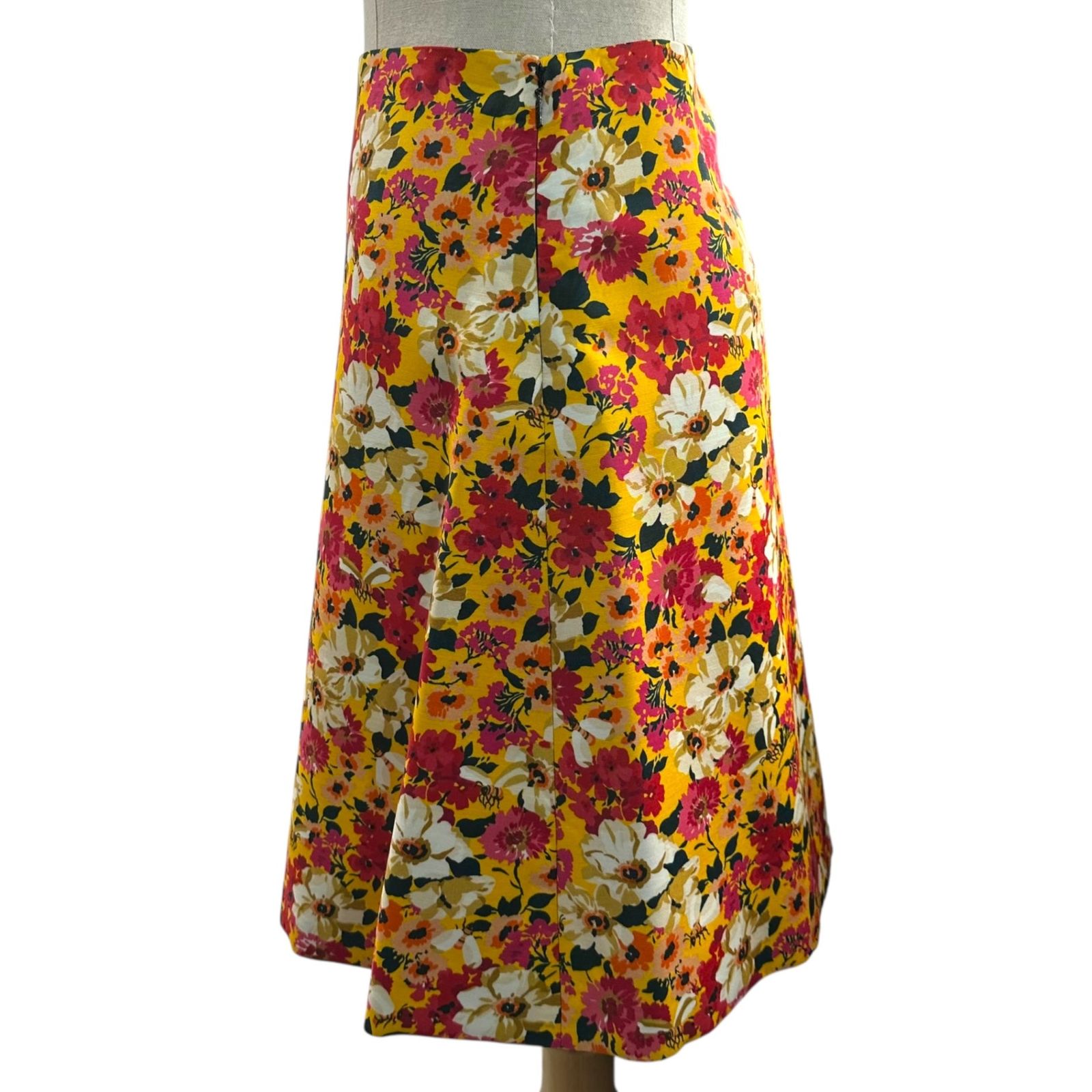 GUCCI(グッチ) 18SS Floral Print Flared Knee-Length Skirt 花柄