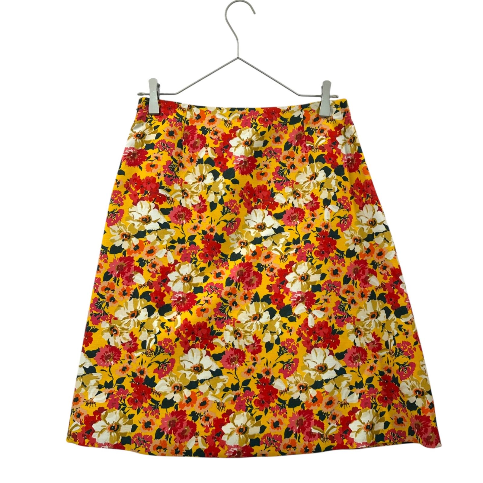 GUCCI(グッチ) 18SS Floral Print Flared Knee-Length Skirt 花柄