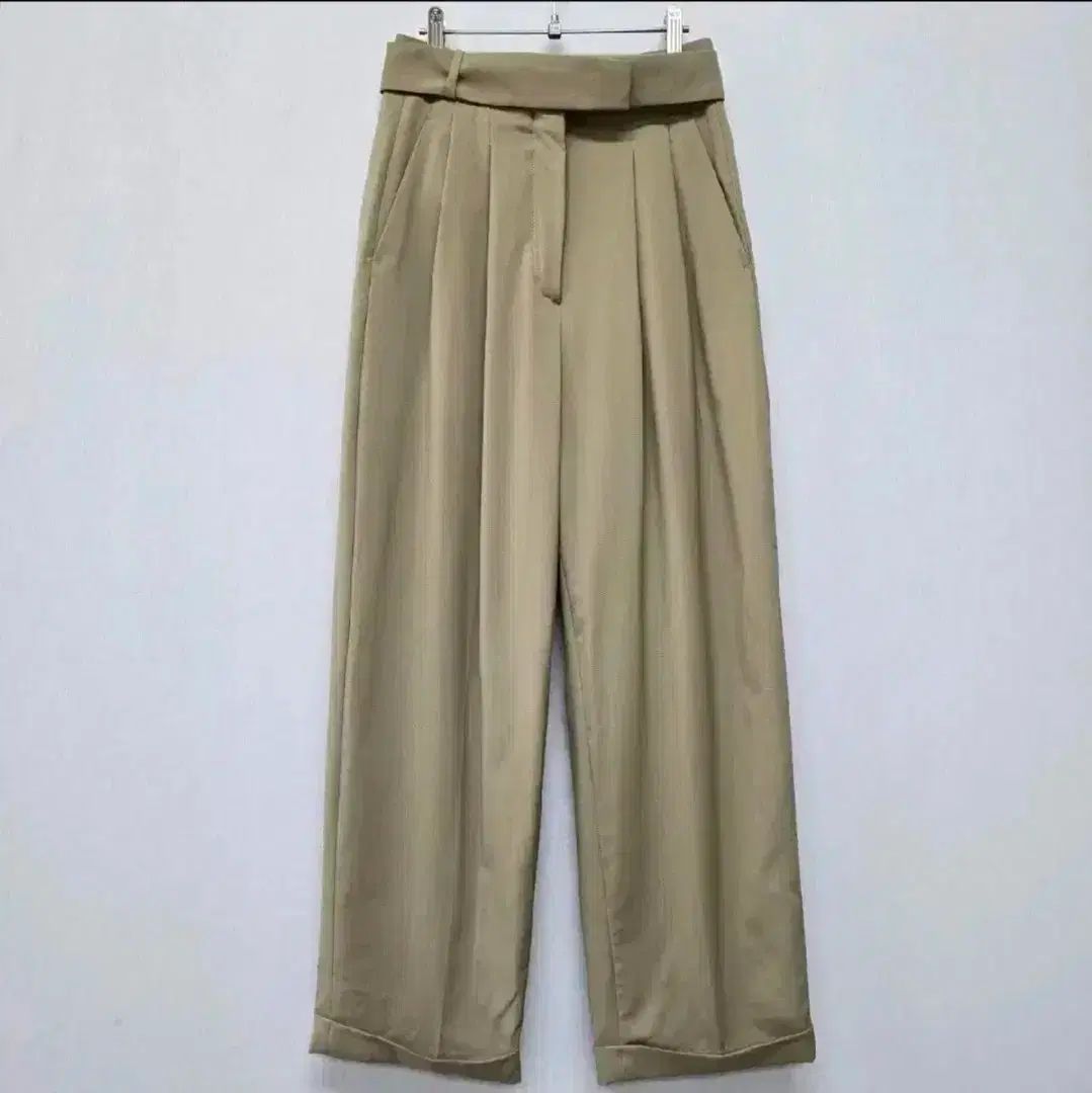ブンドショップ プリーツ ワイド スラックス 34(S)サイズ