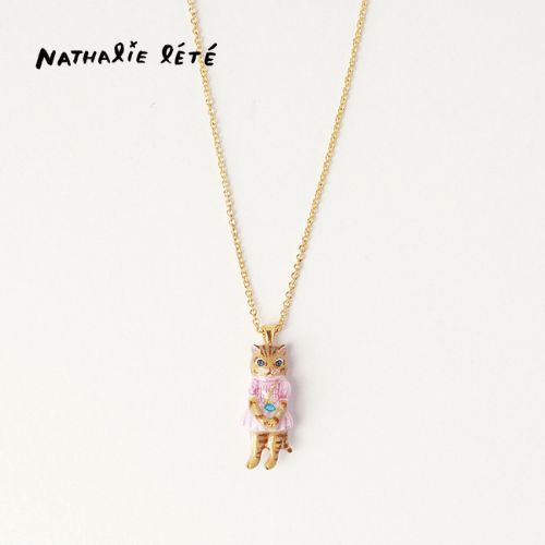 ナタリー・レテ / Nathalie Lete｜＼送料込み／Necklace　ネックレス　マヤードレス｜Maya-dress｜ねこ猫ネコキャットcat