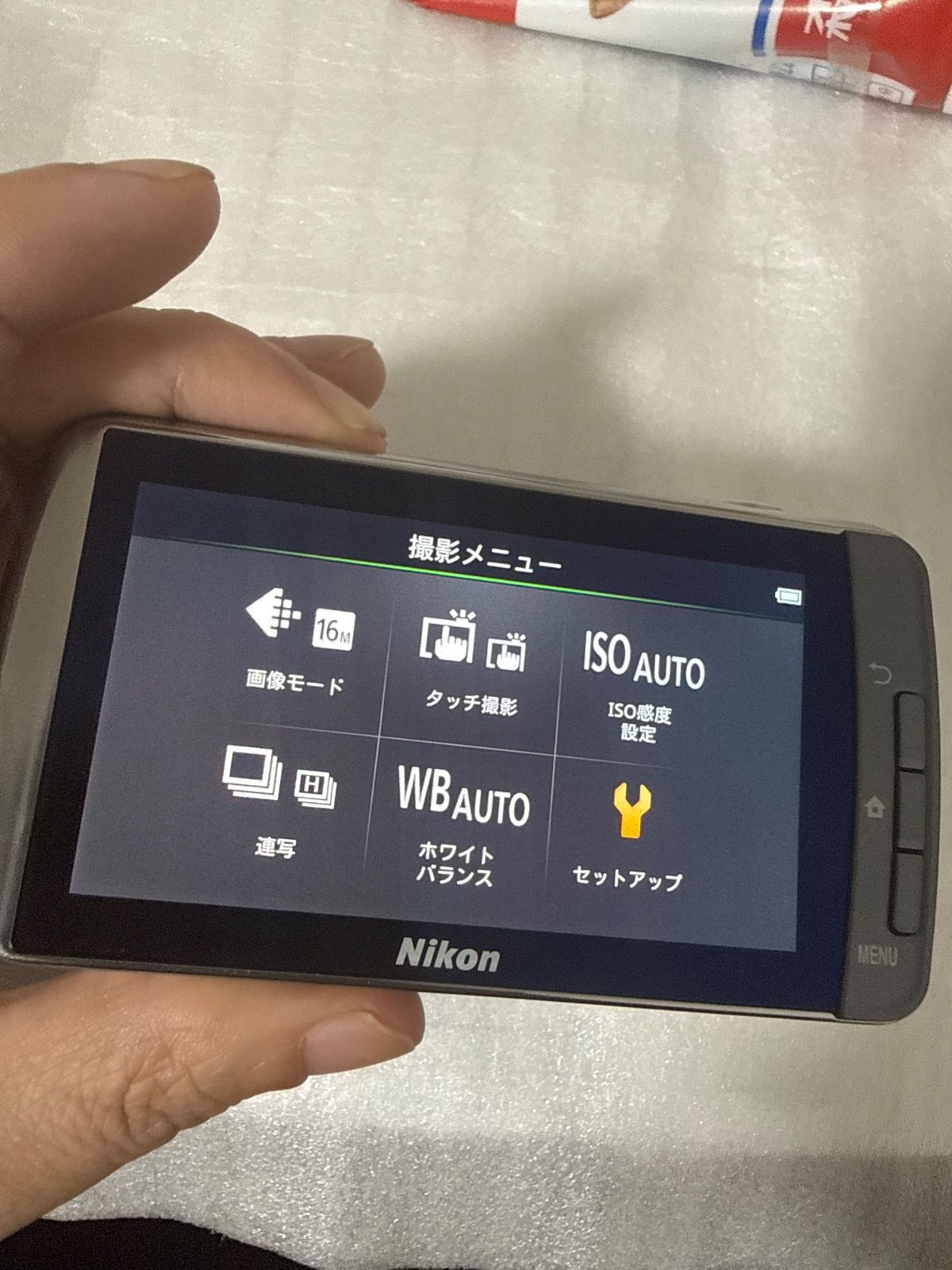 ❗️動作良好❗️デジカメ 本体 Nikon Coolpix S800c - メルカリ