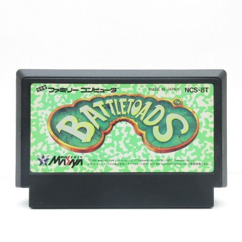 バトルトード　ファミコン 動作確認済み 7,139円