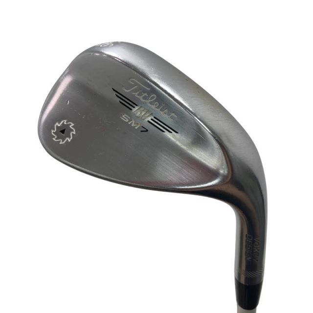 【中古】 タイトリスト VOKEY SPIN MILLED SM7 ツアークロム 56°/14°F ウェッジ WG NS PRO 950GH (フレックスS) メンズ 男性用 右利き 右用 Dランク ゴルフクラブ