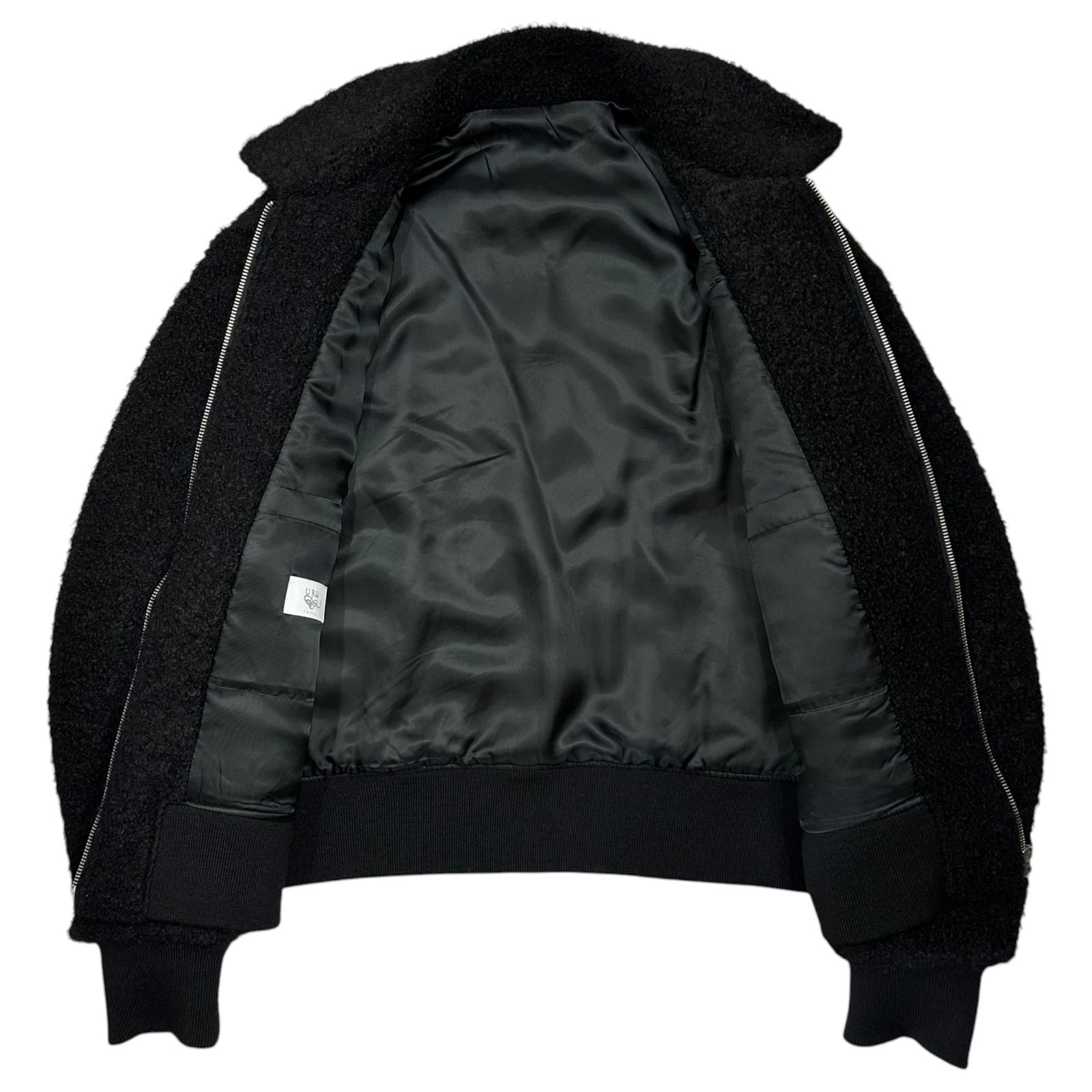 URU(ウル) 2025FW WOOL BOA ZIP UP BLOUSON ウール ボア ジップアップ