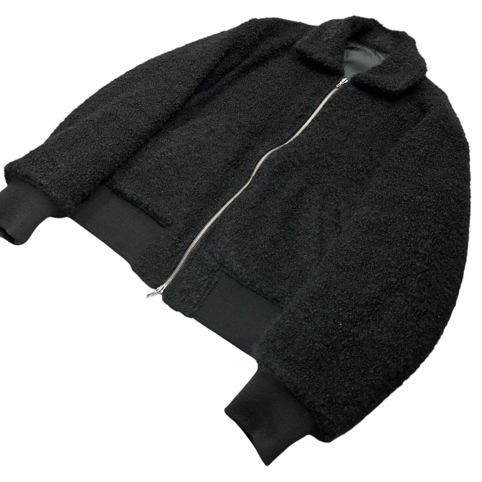 URU(ウル) 2025FW WOOL BOA ZIP UP BLOUSON ウール ボア ジップアップ