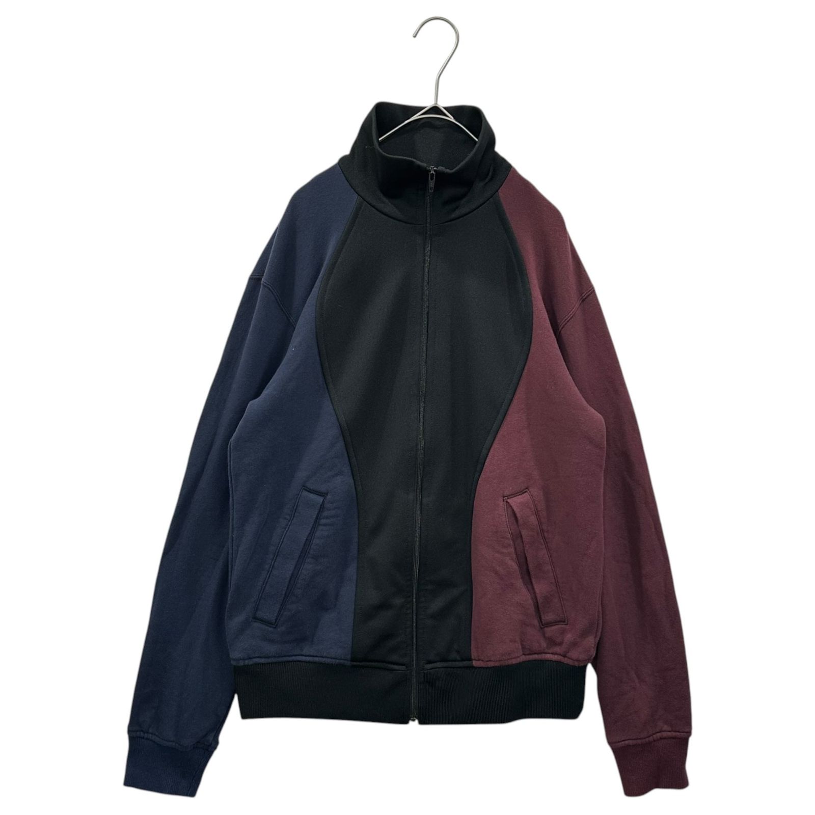 COMME des GARCONS HOMME DEUX(コムデギャルソンオムドゥ) 21AW Asymmetrical Zip-Up Track Jacket アシンメトリー ジップアップ トラック ジャケット DH-T004 S