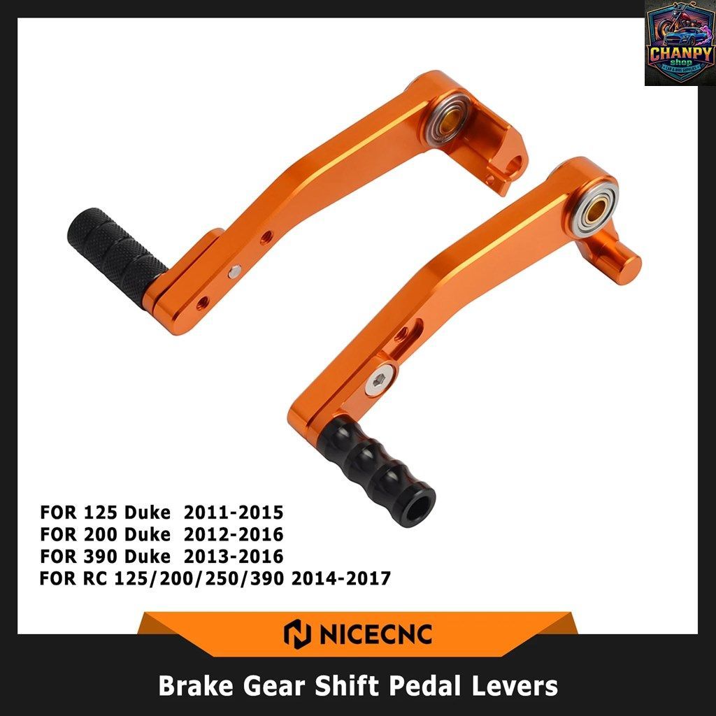KTM 125 DUKE 2011-2015 200 390 DUKE 2013-2016 RC125 RC200 RC250 RC390 2014-2017 ブレーキギアシフトペダルレバー
