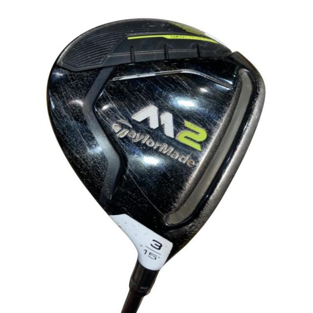 【中古】 テーラーメイド M2(2017) 3W USA フェアウェイウッド FW REAX 65(M2 2017FW) (フレックスS) メンズ 男性用 右利き 右用 Dランク ゴルフクラブ