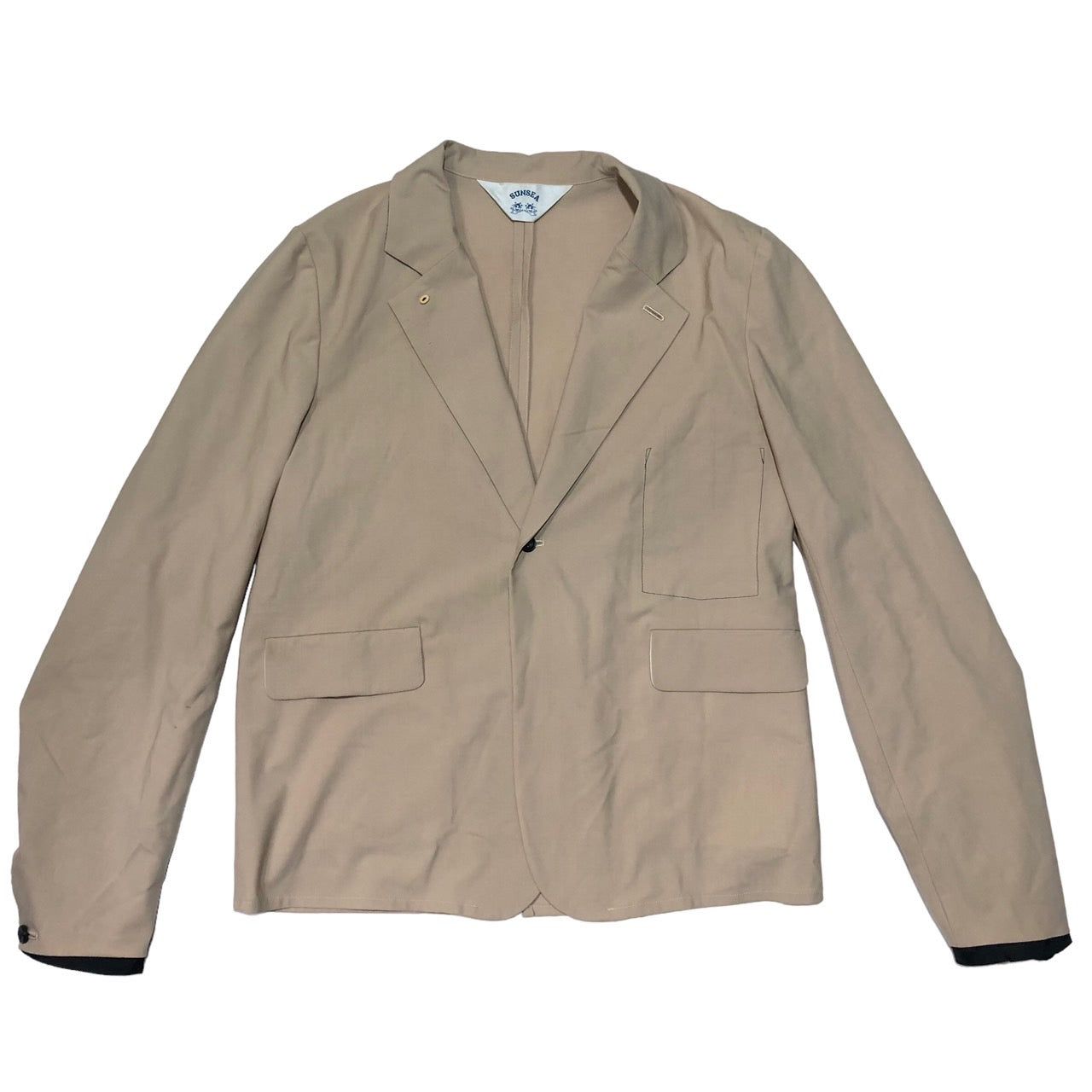SUNSEA(サンシー) 17SS SNM-G SET UP/スーパーナイスマテリアルゴッドセットアップ SIZE JKT:3 PNT:2 ベージュ SUNSEA(サンシー) 17SS SNM-G SET UP/スーパーナイスマテリアルゴッドセットアップ SIZE JKT:3 PNT:2 ベージュ