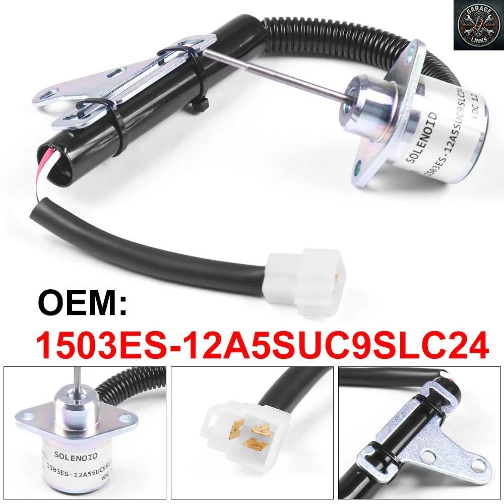 12V シャットオフソレノイド 1503ES-12A5SUC9SLC24 WOODWARD SA515612