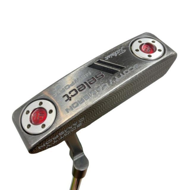 【中古】 タイトリスト SCOTTY CAMERON select NEWPORT 2 33インチ パター PT スチール (フレックスその他) メンズ 男性用 右利き 右用 Cランク ゴルフクラブ