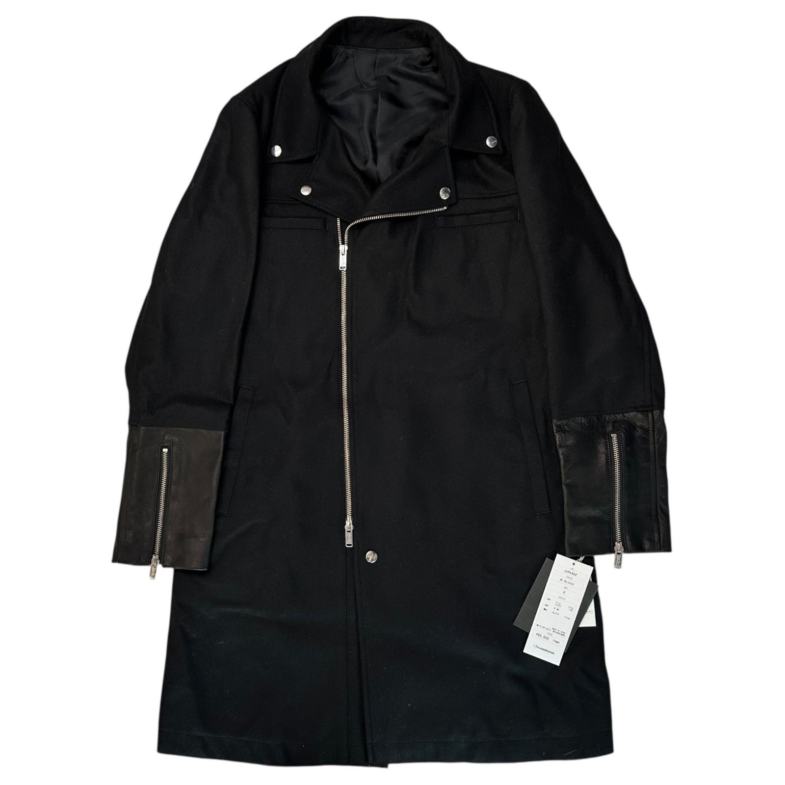 John UNDERCOVER(ジョン アンダーカバー) 15AW Leather-trimmed wool