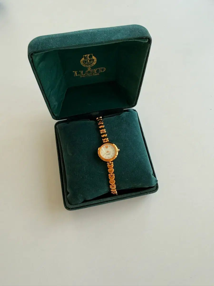 新品/古 2002年 LLOYD ハート リストウォッチ フルセット