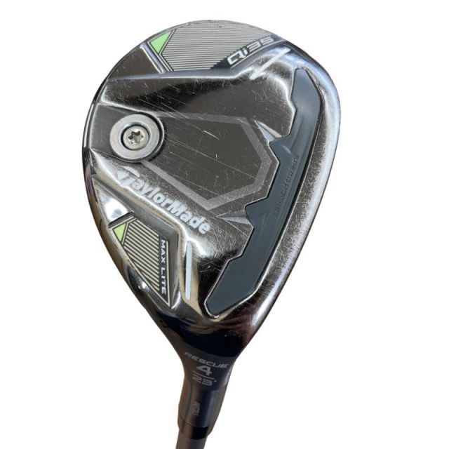 【中古】 テーラーメイド Qi35 MAX LITE U4 ユーティリティ UT AIR SPEEDER TM(Qi35 UT) (フレックスR) メンズ 男性用 右利き 右用 Cランク ゴルフクラブ
