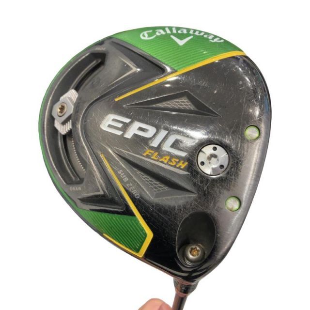 【中古】 キャロウェイ EPIC FLASH SUBZERO 9° ドライバー DR Tour AD SZ(ドライバー) (フレックスS) メンズ 男性用 右利き 右用 Cランク ゴルフクラブ
