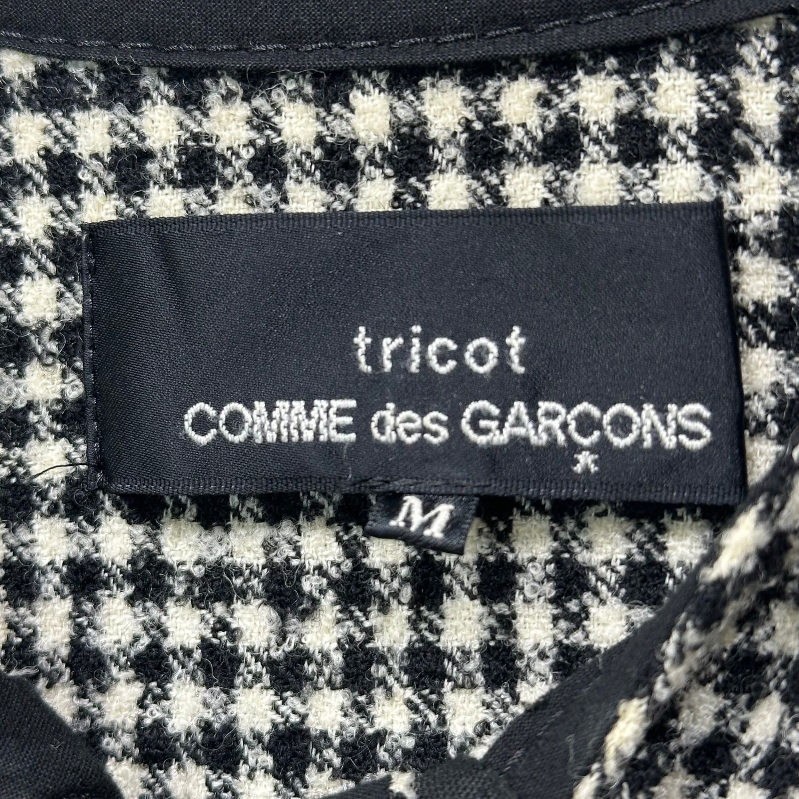 tricot COMME des GARCONS(トリココムデギャルソン) 12AW Fine check