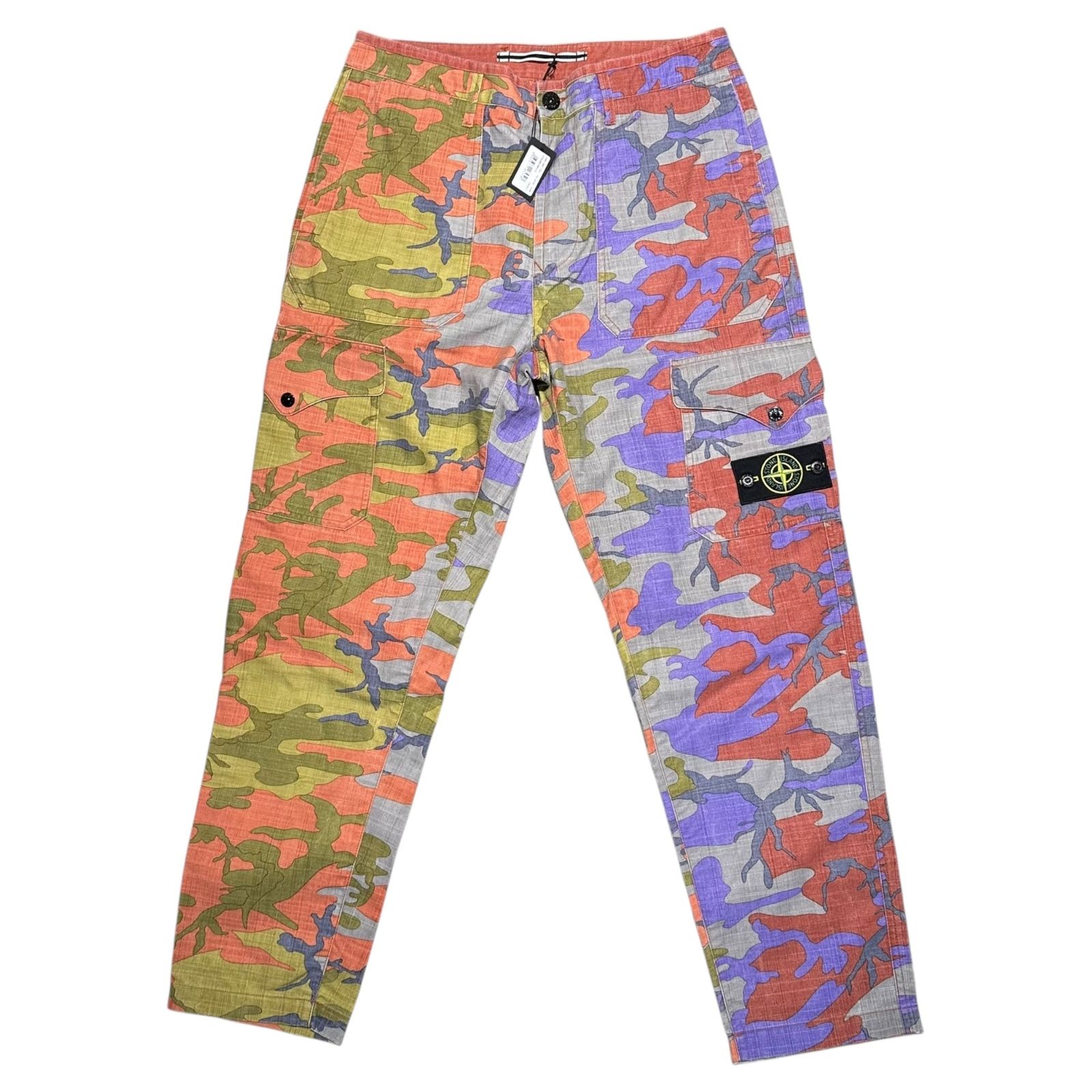 【完売品】 Heritage Camo Cargo カーゴパンツ STONE ISLAND(ストーンアイランド) 22AW Heritage Camo Ripstop Nylon