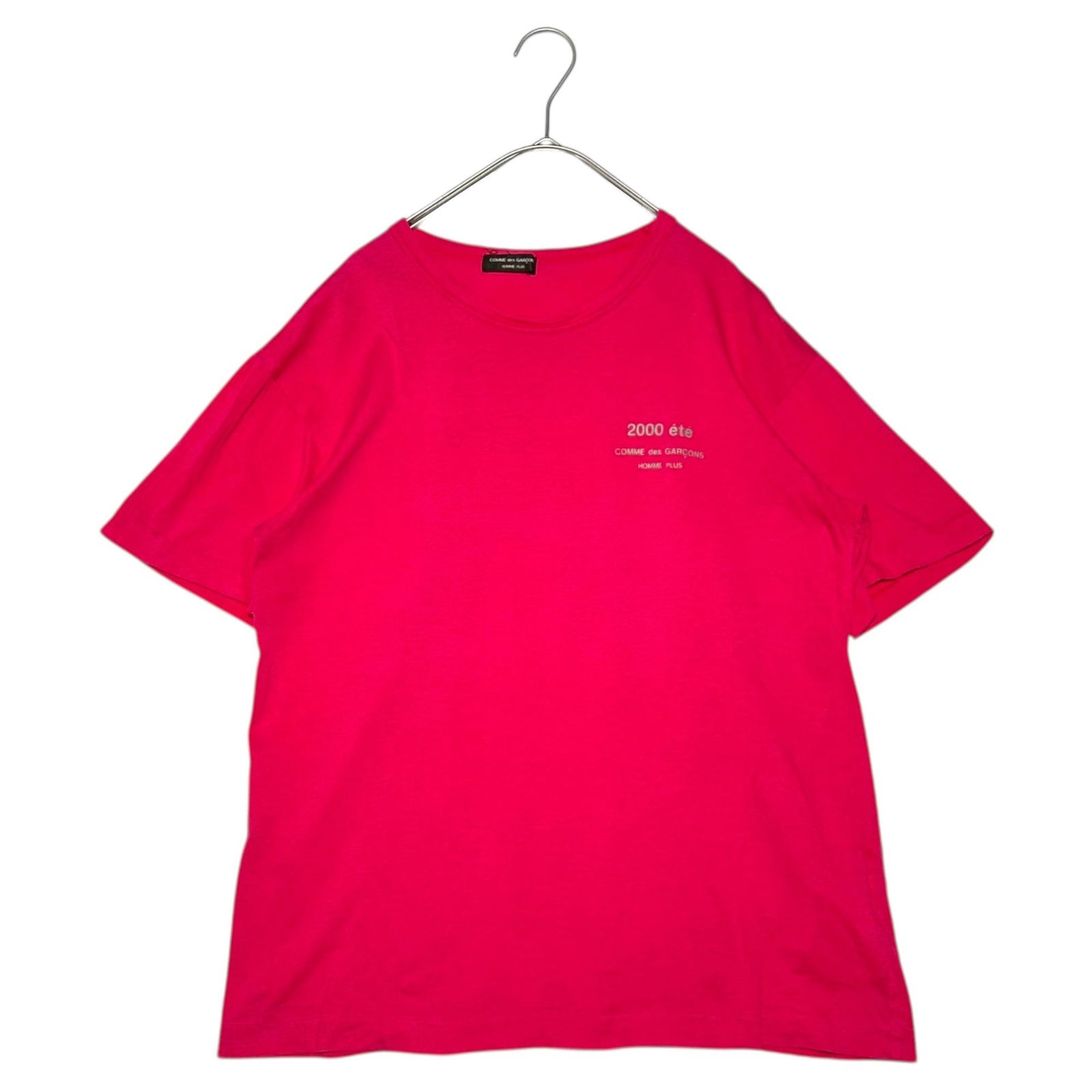 COMME des GARCONS HOMME PLUS(コムデギャルソンオムプリュス) 00SS Chest One Point Logo Crew Neck T-Shirt 胸 ワンポイント ロゴ クルーネック Tシャツ PT-T00310 FREE
