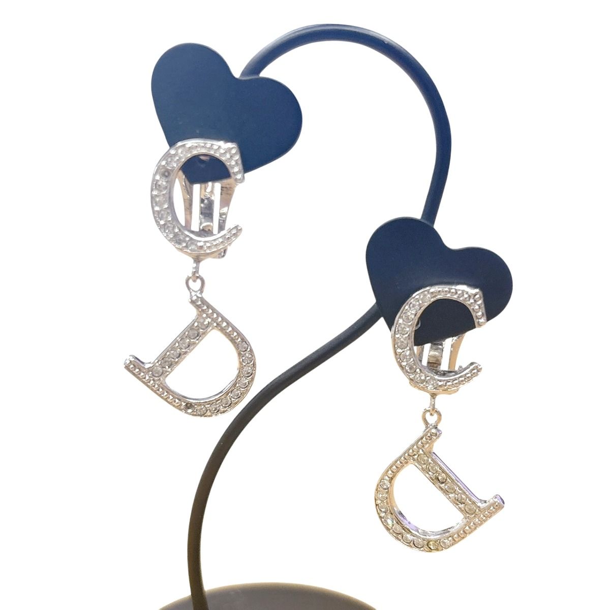ディオール CDロゴ イヤリング ラインストーン イヤリング Dior 