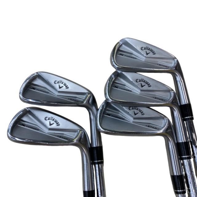 【中古】 キャロウェイ X FORGED STAR(2024) 6S アイアンセット IR NS PRO MODUS3 TOUR105 (フレックスS) メンズ 男性用 右利き 右用 Cランク ゴルフクラブ