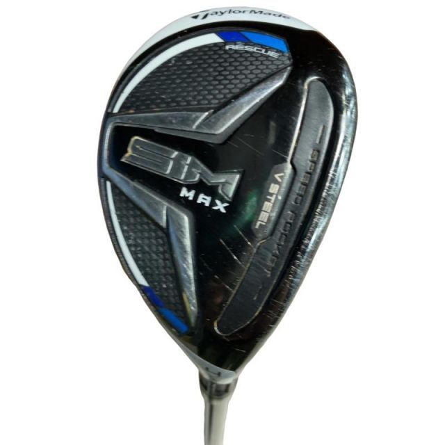 【中古】 テーラーメイド SIM MAX U4 ユーティリティ UT TENSEI BLUE TM60(UT) (フレックスS) メンズ 男性用 右利き 右用 Dランク ゴルフクラブ