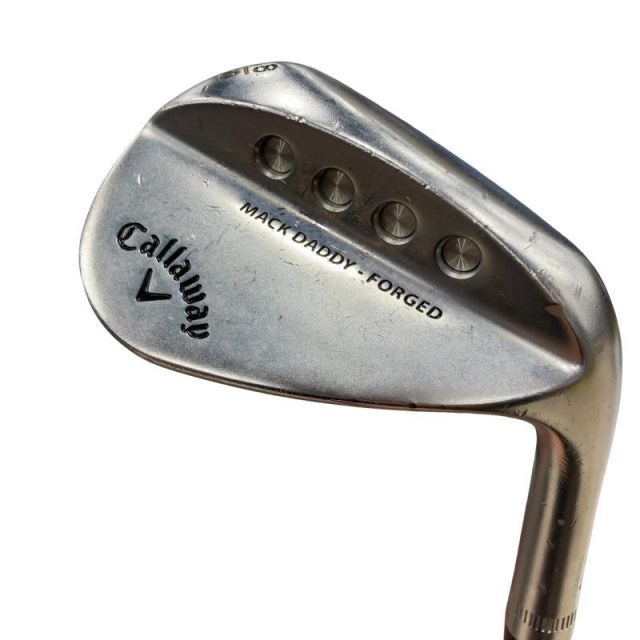 【中古】 キャロウェイ MACK DADDY FORGED(2019) クロムメッキ 48°/10° ウェッジ WG Dynamic Gold (フレックスS) メンズ 男性用 右利き 右用 Cランク ゴルフクラブ