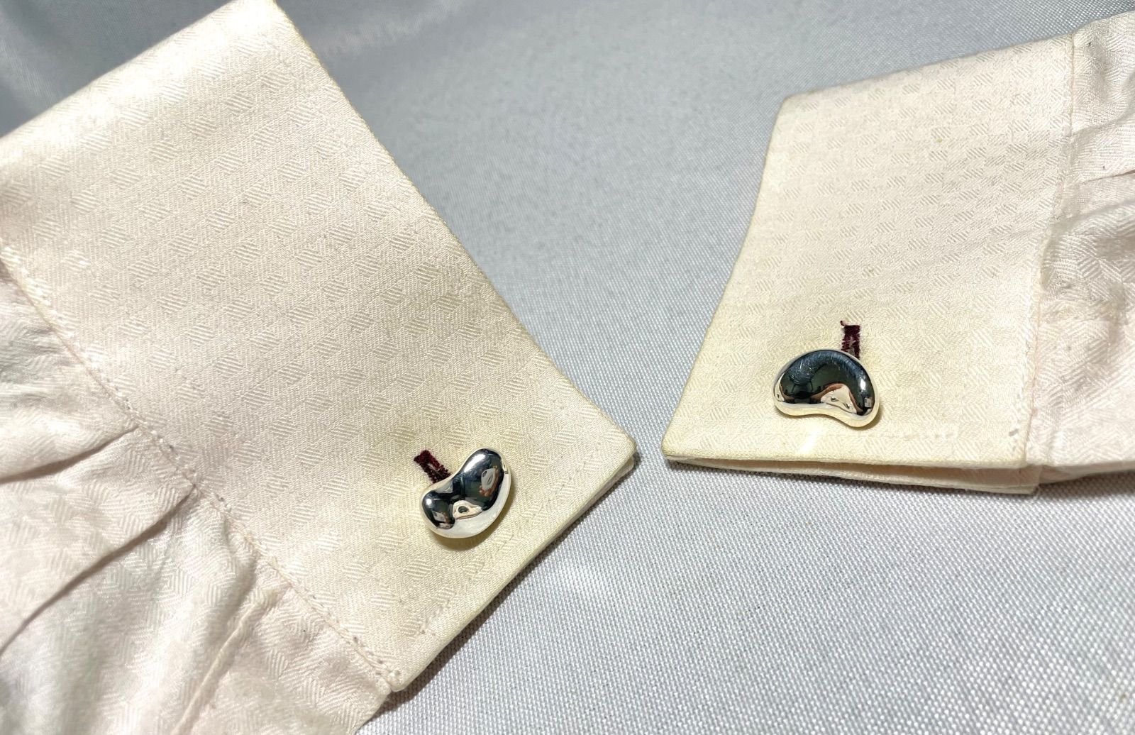 美品 TIFFANY ティファニー エルサペレッティ ビーン ビーンズ 鏡面