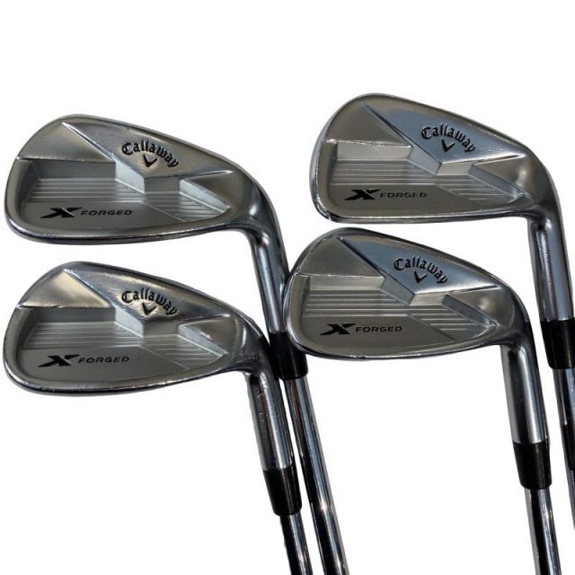 【中古】 キャロウェイ X FORGED(2018) 6S アイアンセット IR NS PRO MODUS3 TOUR120 (フレックスS) メンズ 男性用 右利き 右用 Cランク ゴルフクラブ