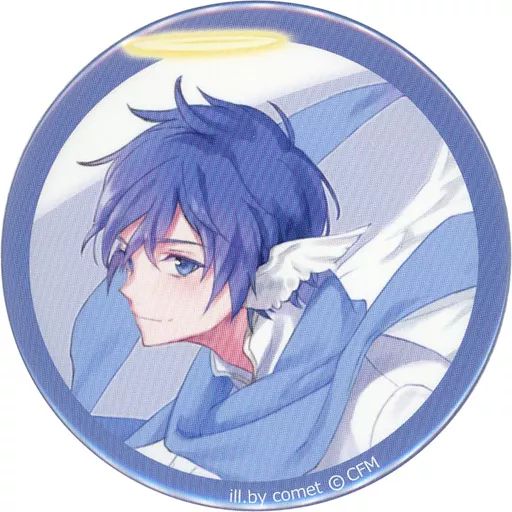 【中古】バッジ・ピンズ KAITO(illustration by comet) 缶バッジ 「VOCALOID」