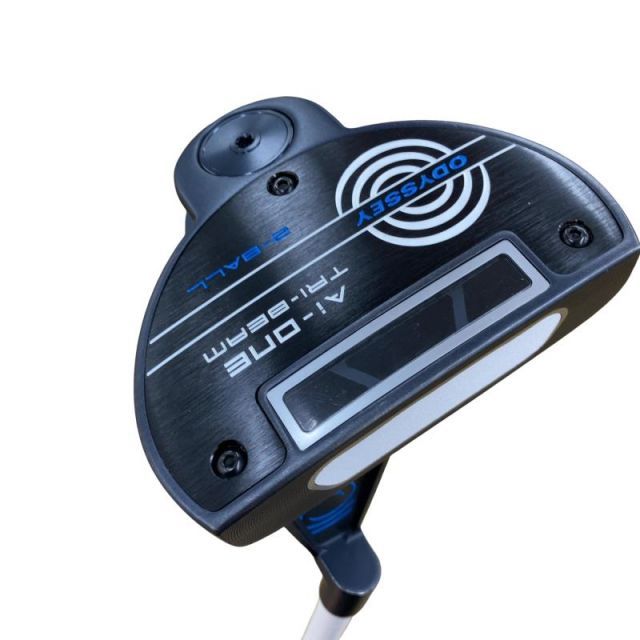 【中古】 オデッセイ Ai-ONE TRI-BEAM 2-BALL BLADE CH(カスタム) パター PT 純正特注シャフト (フレックスその他) メンズ 男性用 右利き 右用 Cランク ゴルフクラブ
