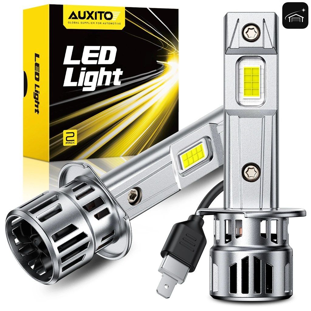 2個入り 30000LM H1 H7 LED CANBUS H8 H11 HB3 HB4 9005 9006 9003 9008 H4 H13 LED ハイ/ロービーム ヘッドライトバルブ ホワイト カーヘ