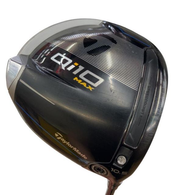 【中古】 テーラーメイド Qi10 MAX 10.5° ドライバー DR Diamana BLUE TM50(Qi10 DR) (フレックスS) メンズ 男性用 右利き 右用 Cランク ゴルフクラブ