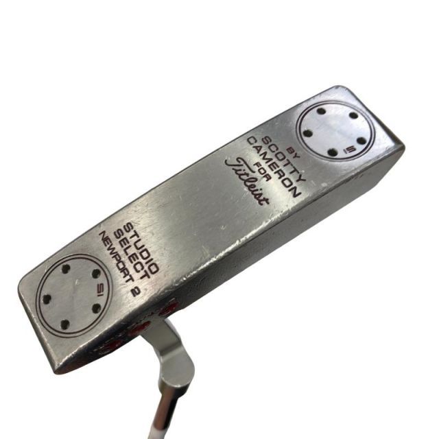 【中古】 タイトリスト SCOTTY CAMERON STUDIO SELECT NEWPORT 2 34インチ(15g) パター PT スチール (フレックスその他) メンズ 男性用 右利き 右用 Dランク ゴルフクラブ