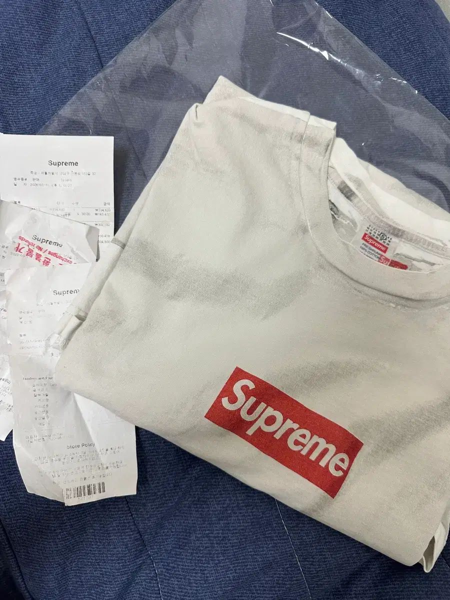 新品級 Supreme Maison Margiela ボックスロゴ 半袖 L