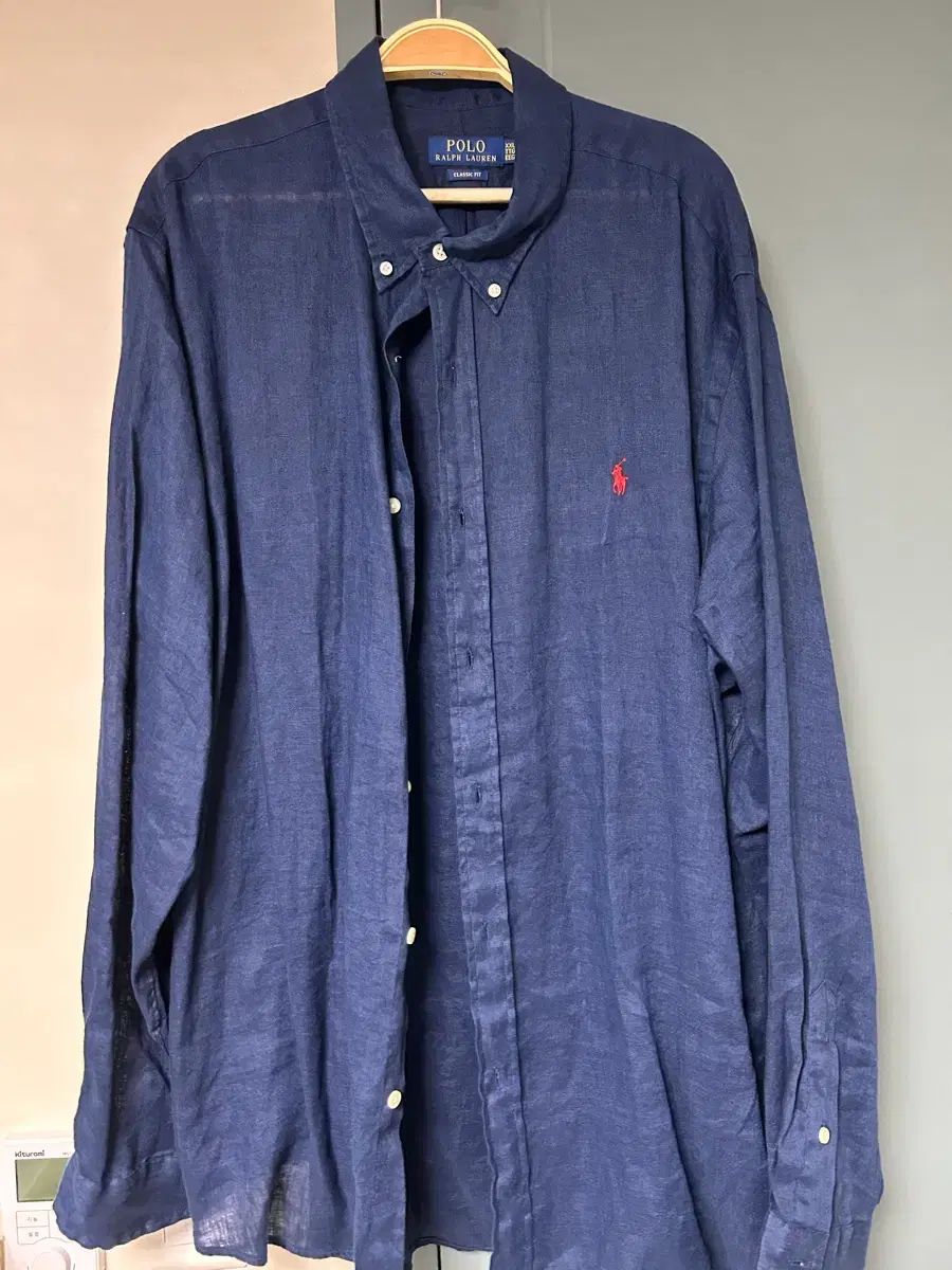 ポロラルフローレン リネンシャツ ネイビー XXL 19,923円