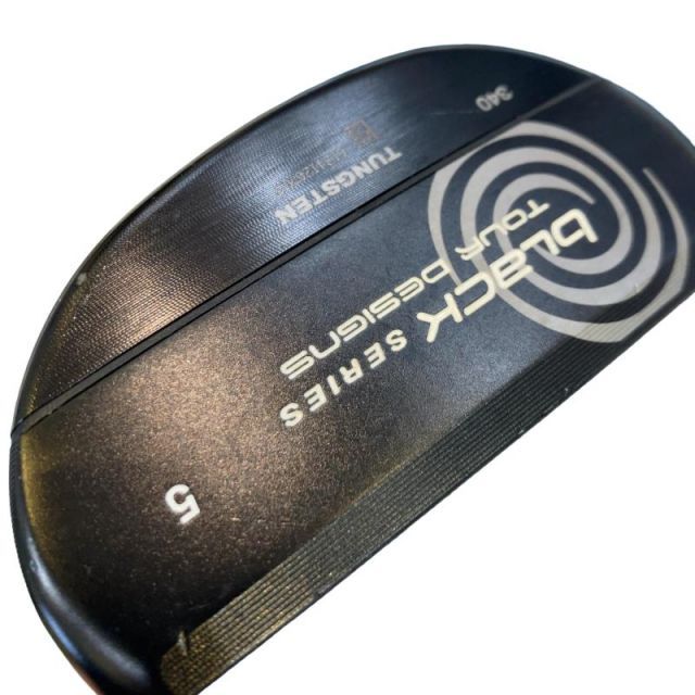 【中古】 オデッセイ BLACK SERIES TOUR DESIGNS #5 35インチ パター PT スチール (フレックスその他) メンズ 男性用 右利き 右用 Cランク ゴルフクラブ