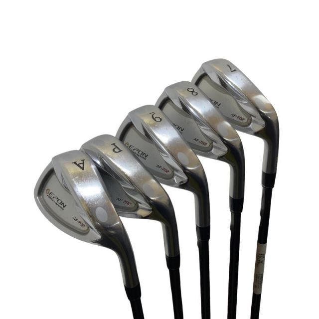 【中古】 エポンゴルフ株式会社 EPON AF-702 6S アイアンセット IR リシャフト (フレックスその他) メンズ 男性用 右利き 右用 Cランク ゴルフクラブ