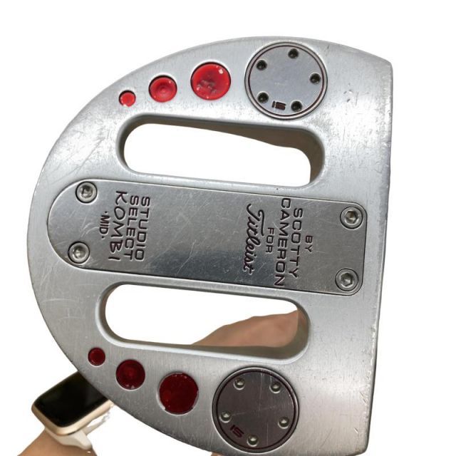 【中古】 タイトリスト SCOTTY CAMERON STUDIO SELECT KOMBI MID 42インチ パター PT スチール (フレックスその他) メンズ 男性用 右利き 右用 Dランク ゴルフクラブ