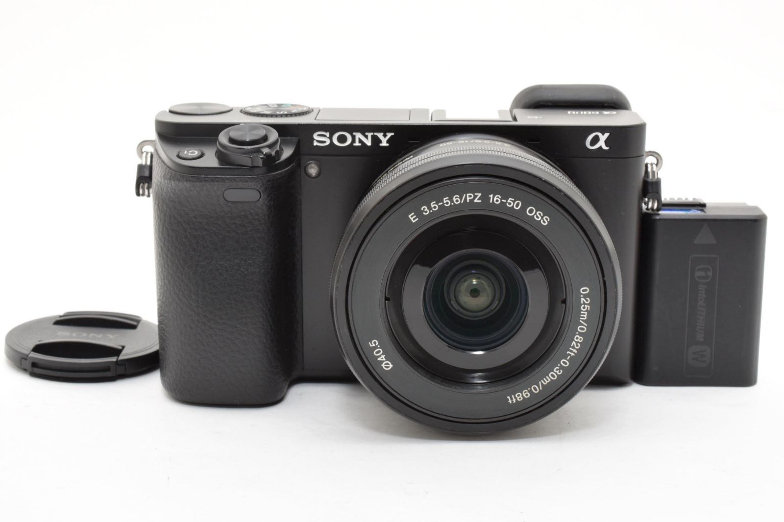 【返品保証】並品｜SONY ソニー α6000 ミラーレス一眼カメラ ブラック ボディ パワーズーム #C260603-04