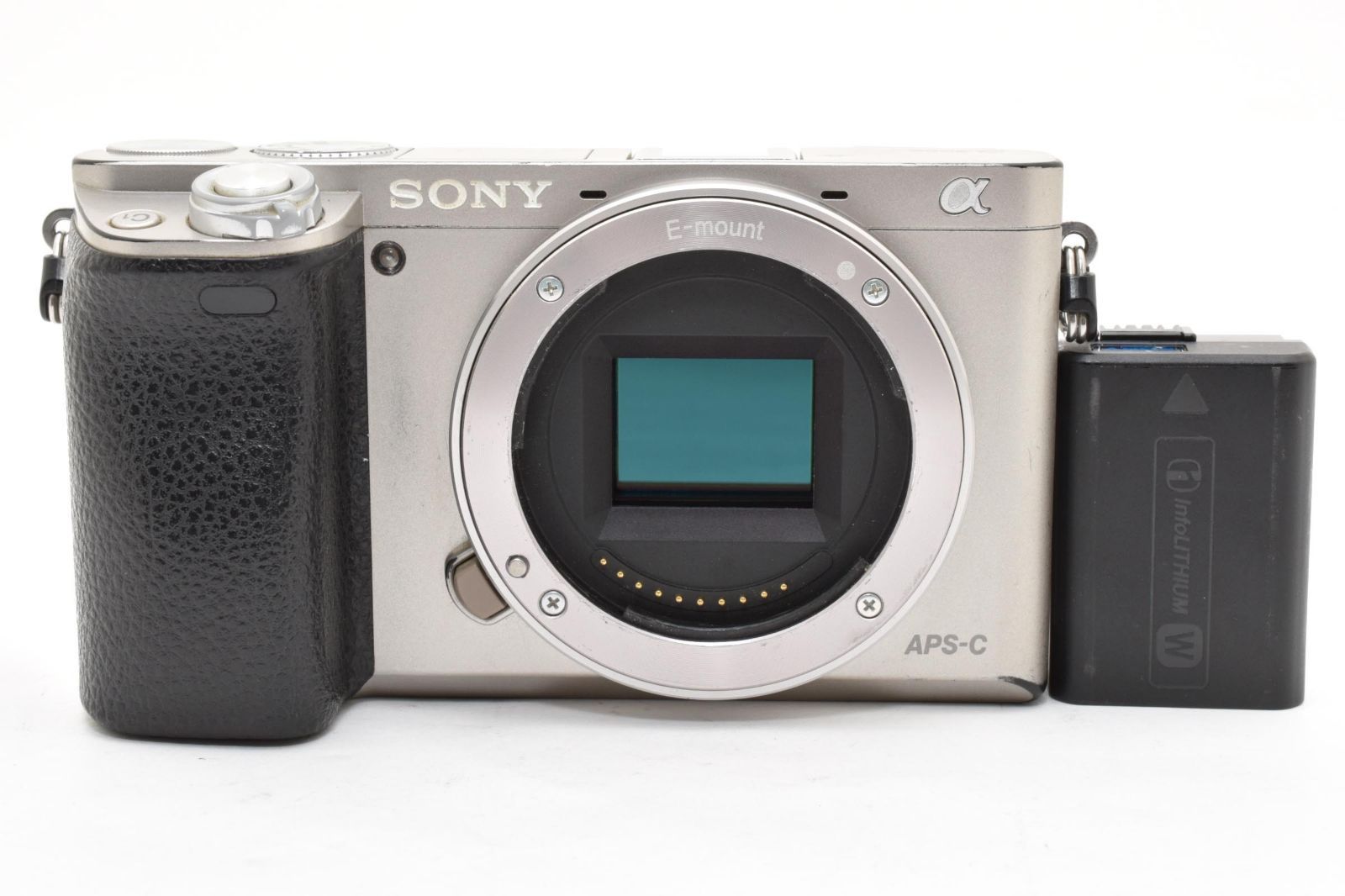 返品保証】訳あり｜Sony ソニー α6000 ボディ シルバー ミラーレス一眼