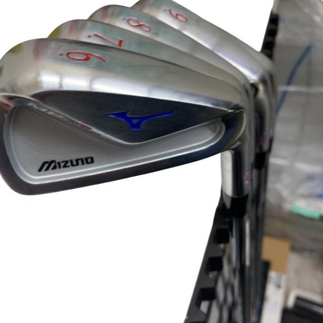 【中古】 ミズノ MP-H5 6S アイアンセット IR 純正特注シャフト (フレックスS) メンズ 男性用 右利き 右用 Cランク ゴルフクラブ