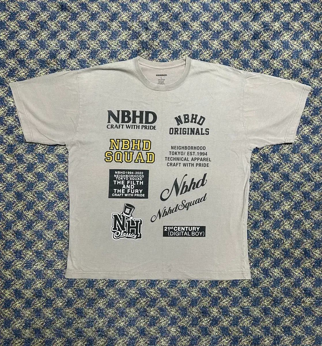 NEIGHBORHOOD NBHD グラフィック半袖Tシャツ L