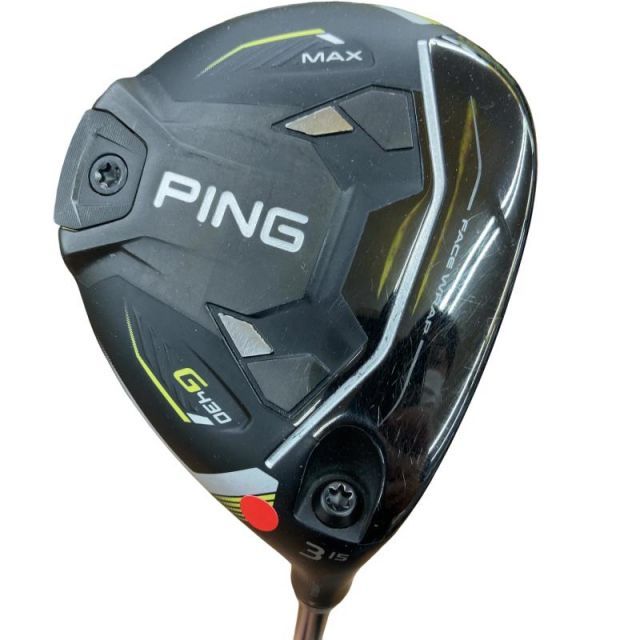 【中古】 ピン G430 MAX 3W フェアウェイウッド FW ALTA J CB BLACK(FW) (フレックスS) メンズ 男性用 右利き 右用 Cランク ゴルフクラブ