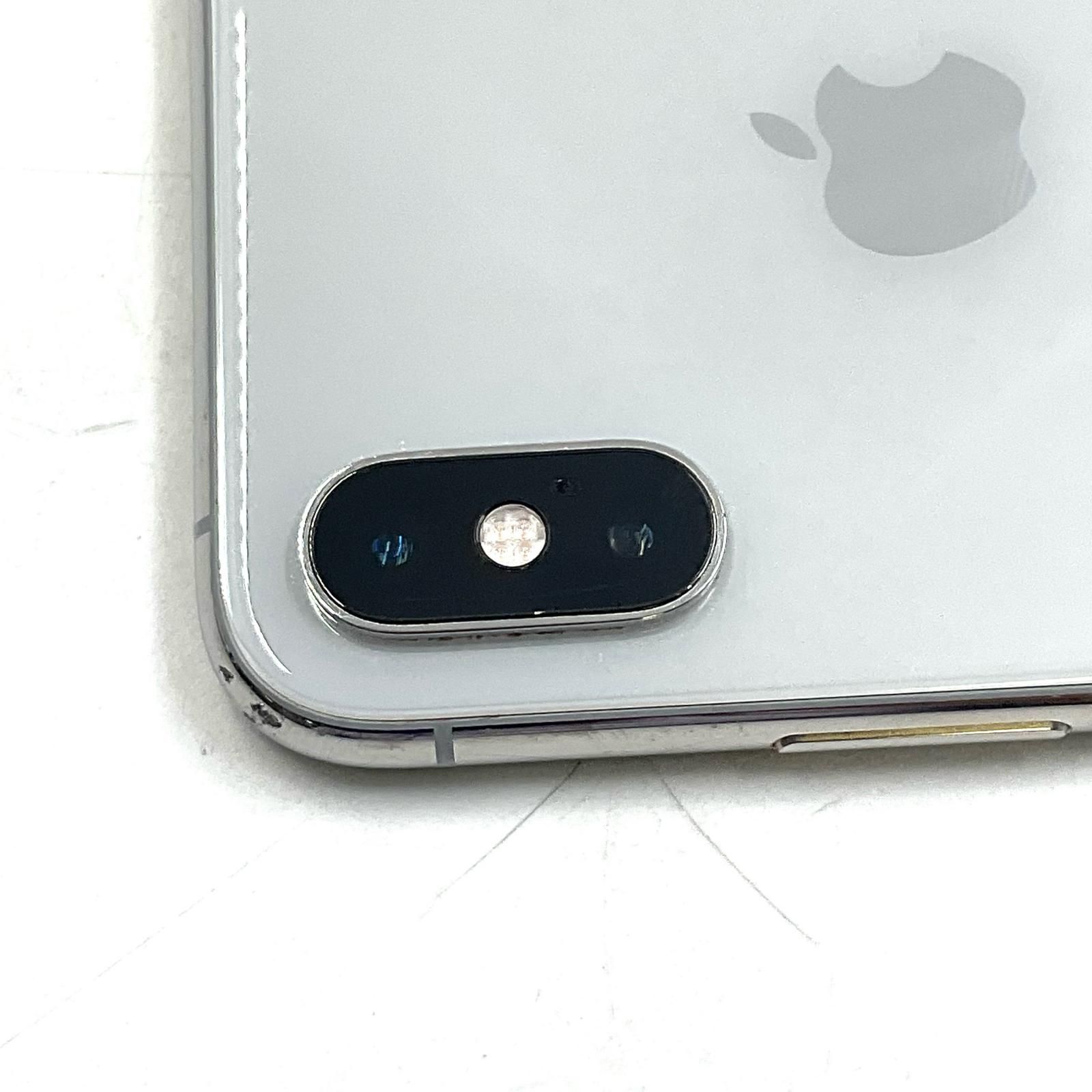 iPhone XS 256GB シルバー au 中古 動作確認済 - メルカリ