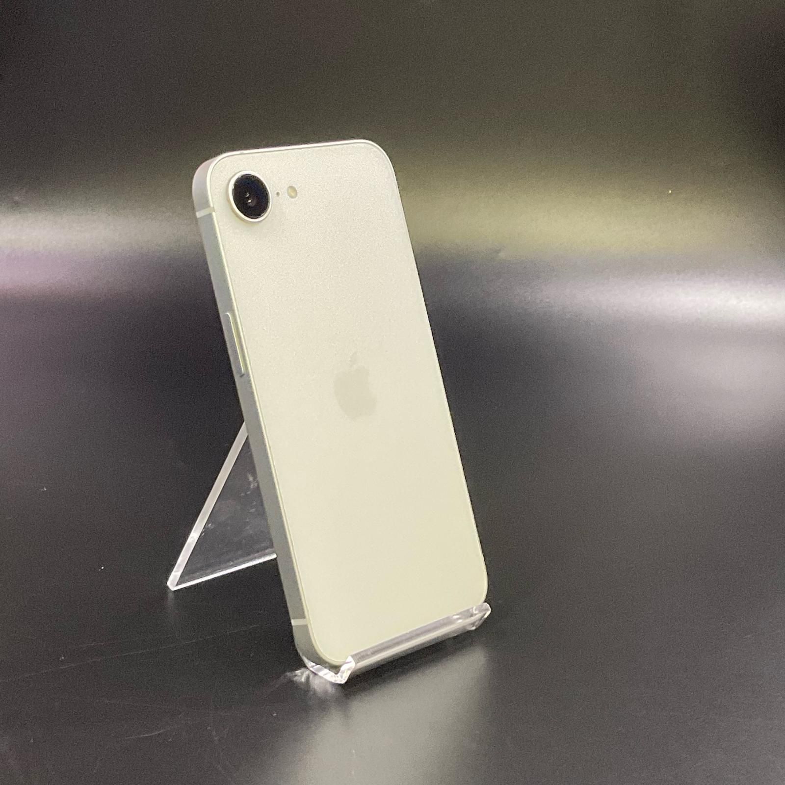 【全額返金保証】【最速発送】 iPhone 16e 256GB ホワイト 楽天モバイル SIMフリー 白ロム 美品 動作確認済 92%