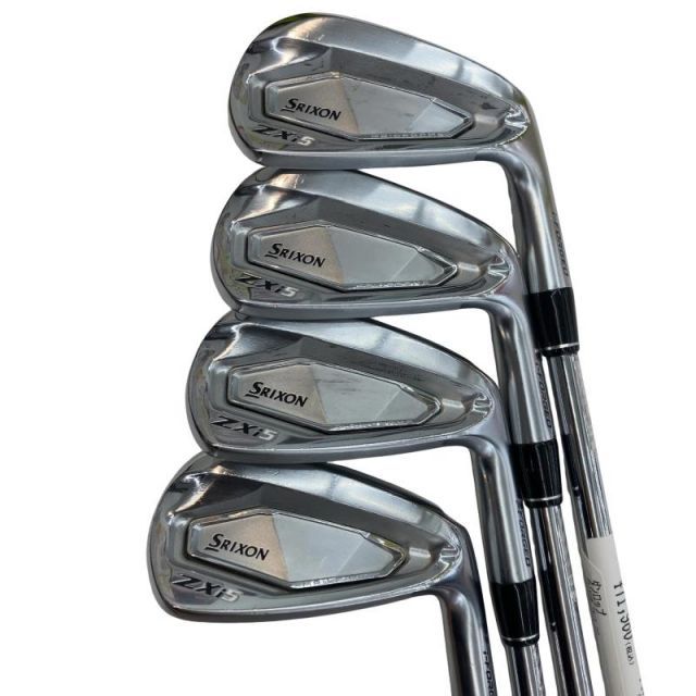 【中古】 ダンロップ SRIXON ZXi5 6S アイアンセット IR NS PRO MODUS3 TOUR105 (フレックスS) メンズ 男性用 右利き 右用 Cランク ゴルフクラブ