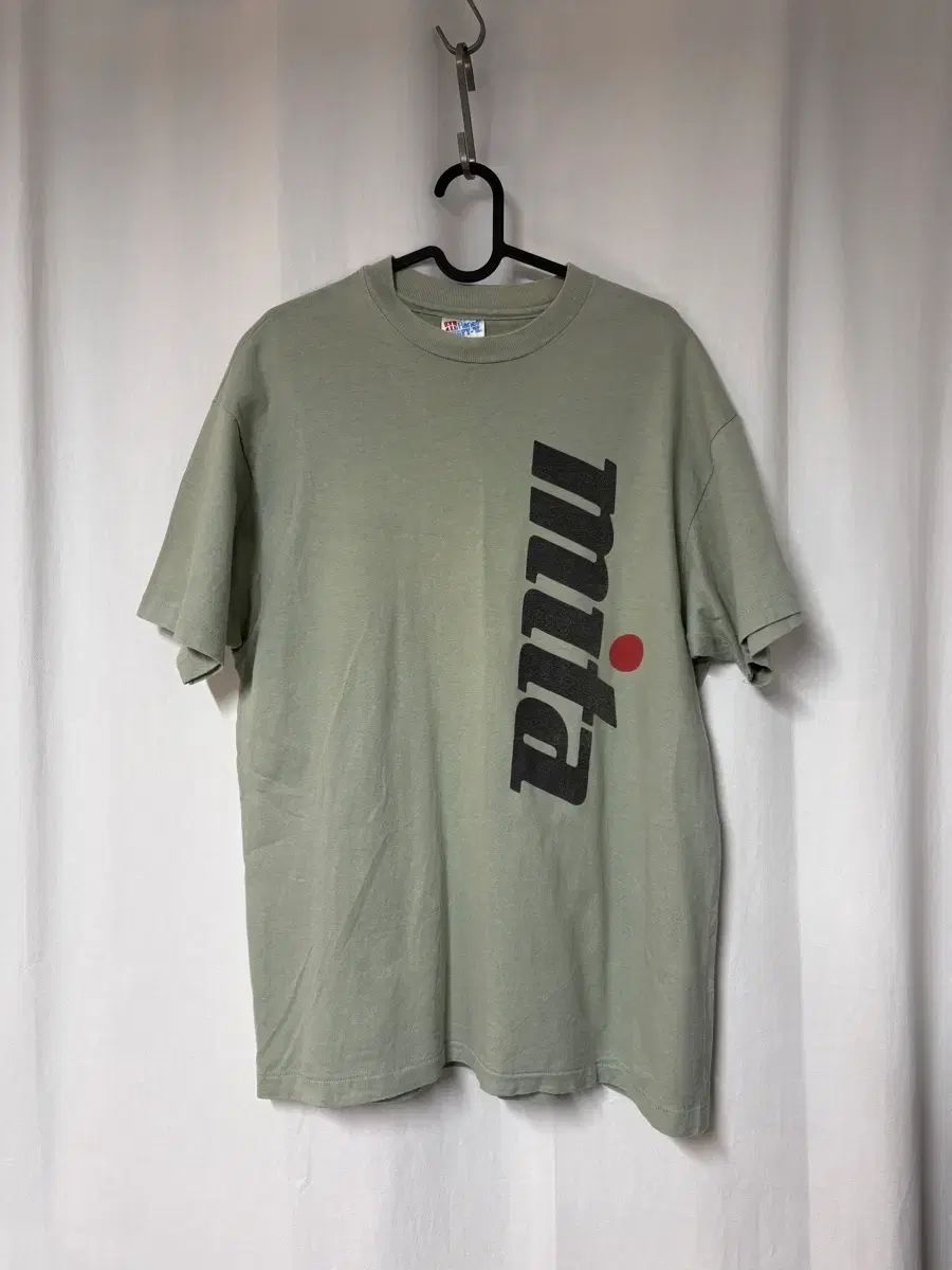 90's ミタ スニーカー x HANES(ヘインズ) Tシャツ